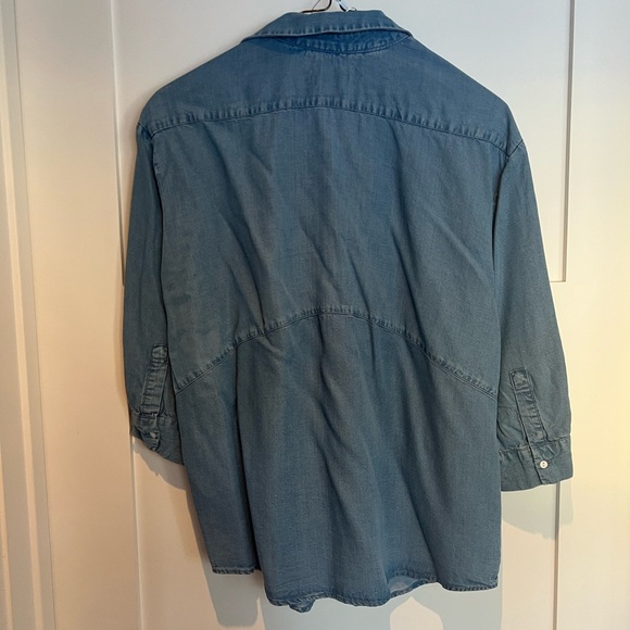 Zara Denim Top - Picture 2 of 2